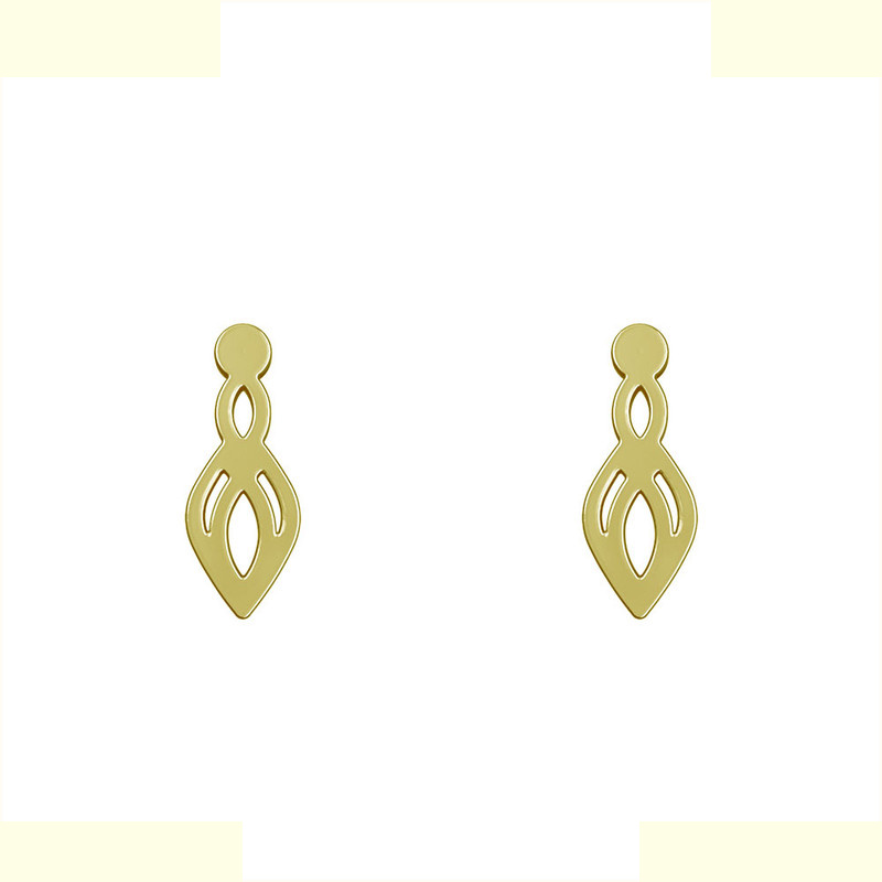 گوشواره طلا 18 عیار زنانه مدوپد مدل هندسی کد GA1-10119 گوشواره طلا 18 عیار زنانه مدوپد مدل هندسی کد GA1-10119