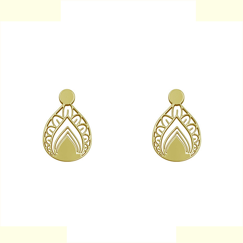 گوشواره طلا 18 عیار زنانه مدوپد مدل اشک کد GA1-10174 گوشواره طلا 18 عیار زنانه مدوپد مدل اشک کد GA1-10174