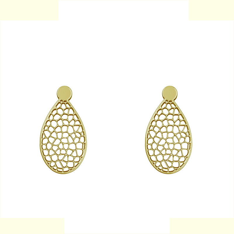 گوشواره طلا 18 عیار زنانه مدوپد مدل اشک کد GA1-10273 گوشواره طلا 18 عیار زنانه مدوپد مدل اشک کد GA1-10273