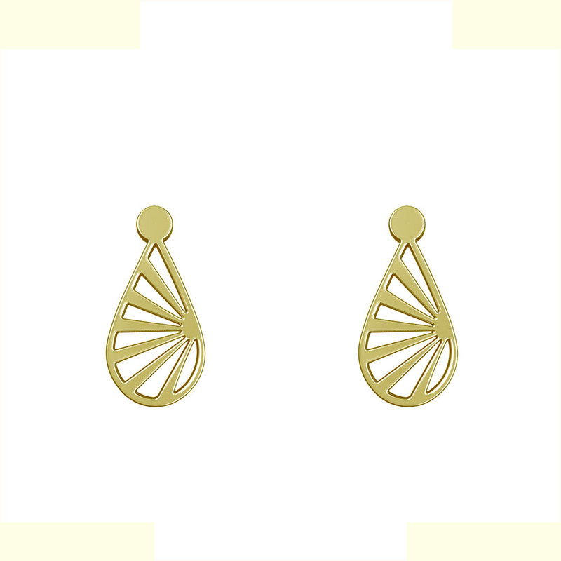 گوشواره طلا 18 عیار زنانه مدوپد مدل اشک کد GA1-10295 گوشواره طلا 18 عیار زنانه مدوپد مدل اشک کد GA1-10295