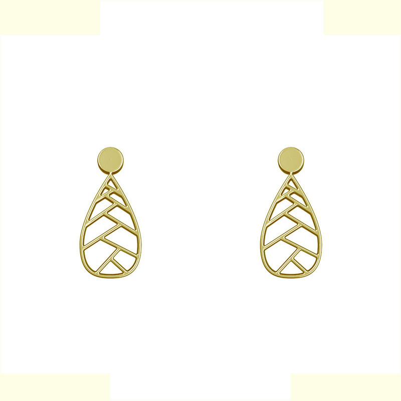 گوشواره طلا 18 عیار زنانه مدوپد مدل اشک کد GA1-10348 گوشواره طلا 18 عیار زنانه مدوپد مدل اشک کد GA1-10348