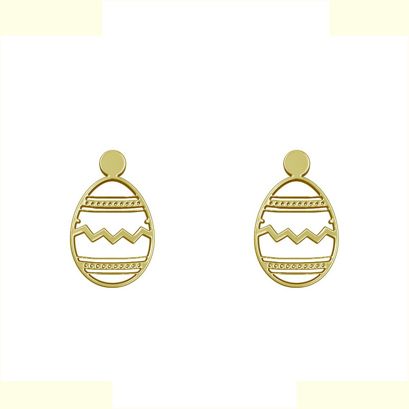 گوشواره طلا 18 عیار زنانه مدوپد مدل تخم مرغ کد GA1-10444 گوشواره طلا 18 عیار زنانه مدوپد مدل تخم مرغ کد GA1-10444