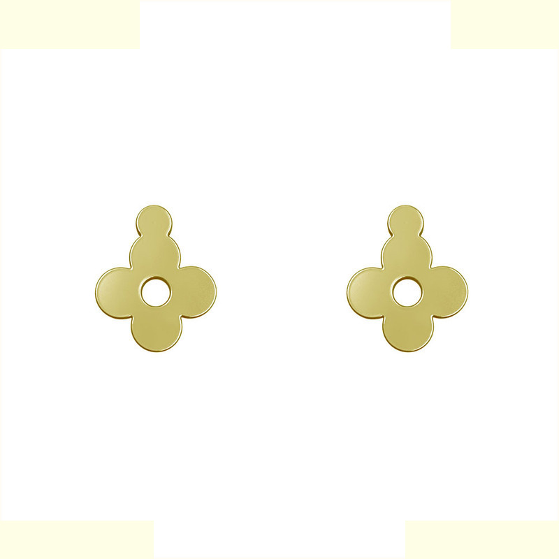 گوشواره طلا 18 عیار زنانه مدوپد مدل گل کد GA1-10455 گوشواره طلا 18 عیار زنانه مدوپد مدل گل کد GA1-10455