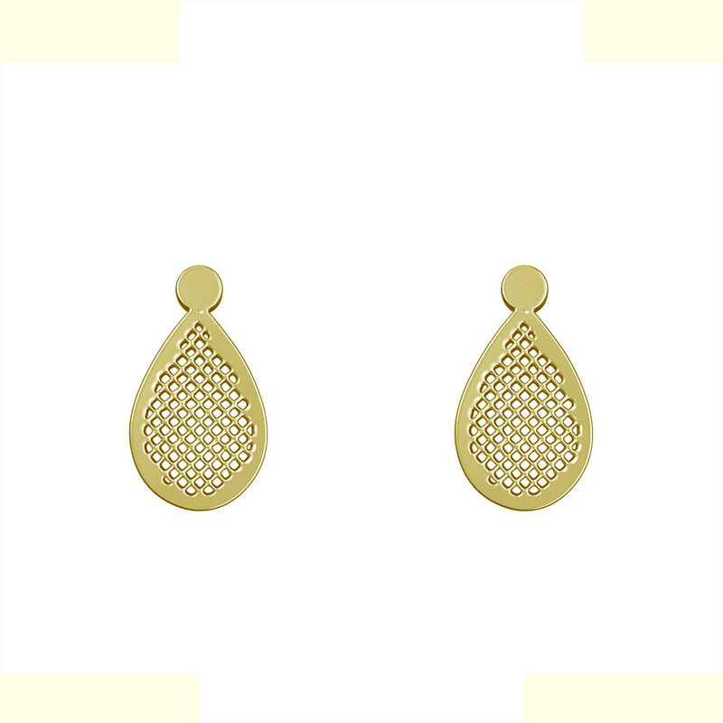 گوشواره طلا 18 عیار زنانه مدوپد مدل اشک کد GA1-10538 گوشواره طلا 18 عیار زنانه مدوپد مدل اشک کد GA1-10538