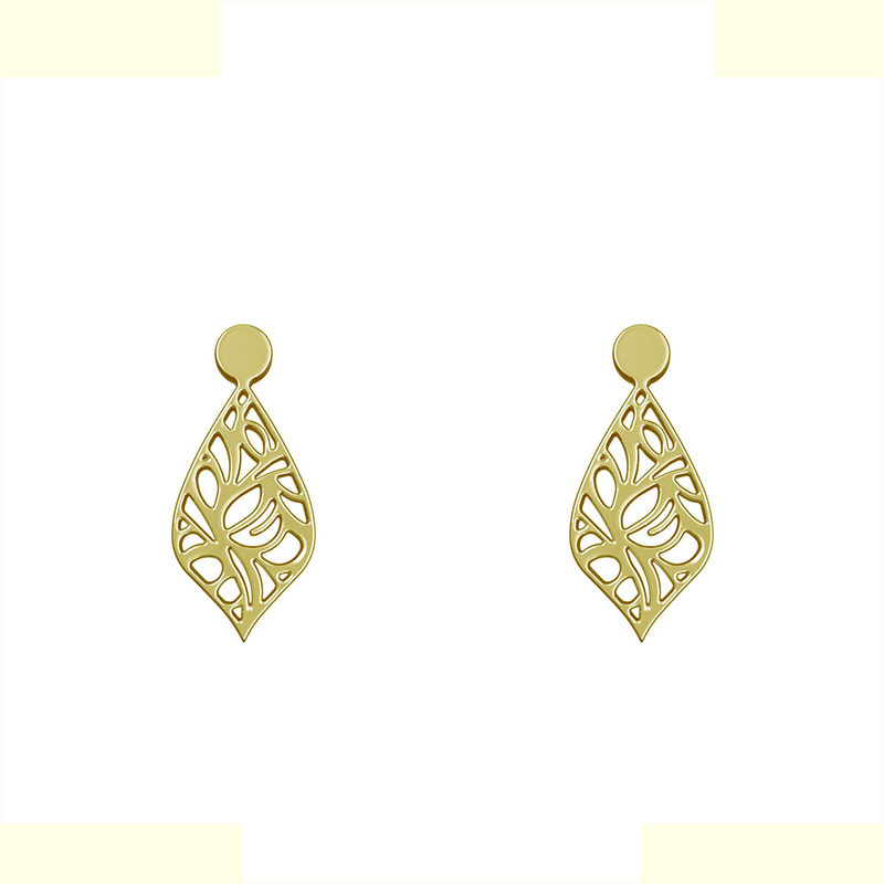 گوشواره طلا 18 عیار زنانه مدوپد مدل اشک کد GA1-10544 گوشواره طلا 18 عیار زنانه مدوپد مدل اشک کد GA1-10544