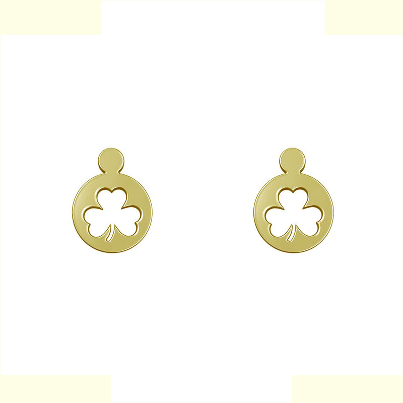 گوشواره طلا 18 عیار زنانه مدوپد مدل گل کد GA1-10555 گوشواره طلا 18 عیار زنانه مدوپد مدل گل کد GA1-10555