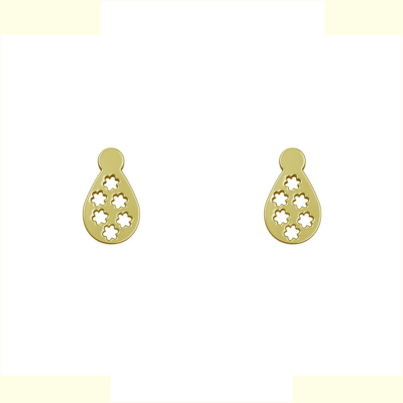 گوشواره طلا 18 عیار زنانه مدوپد مدل اشک کد GA1-10567 گوشواره طلا 18 عیار زنانه مدوپد مدل اشک کد GA1-10567