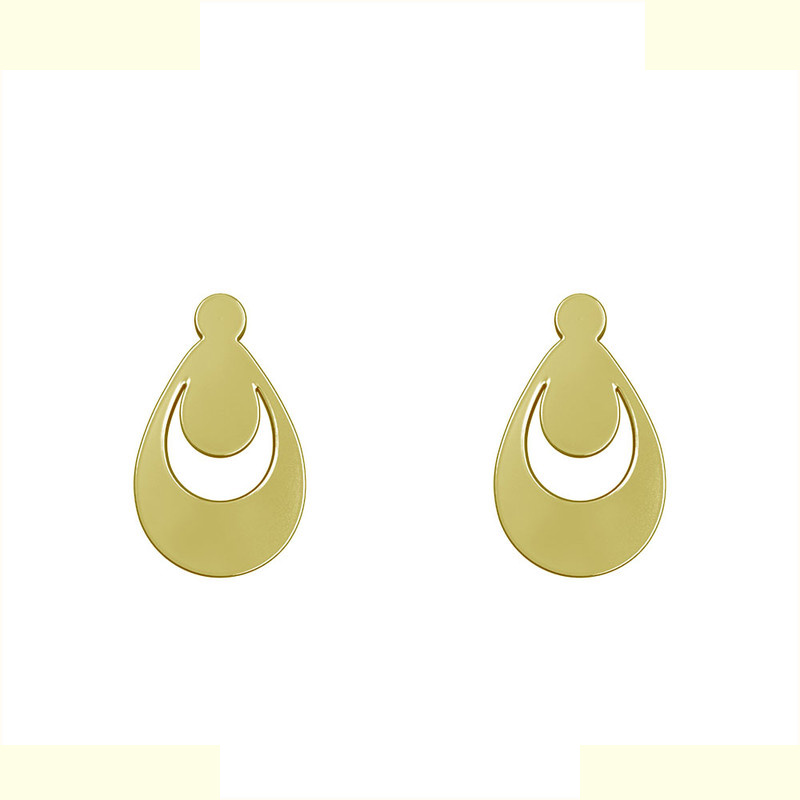 گوشواره طلا 18 عیار زنانه مدوپد مدل اشک کد GA1-10662 گوشواره طلا 18 عیار زنانه مدوپد مدل اشک کد GA1-10662