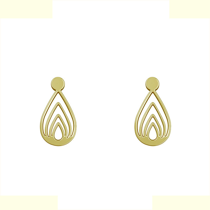 گوشواره طلا 18 عیار زنانه مدوپد مدل اشک کد GA1-10683 گوشواره طلا 18 عیار زنانه مدوپد مدل اشک کد GA1-10683