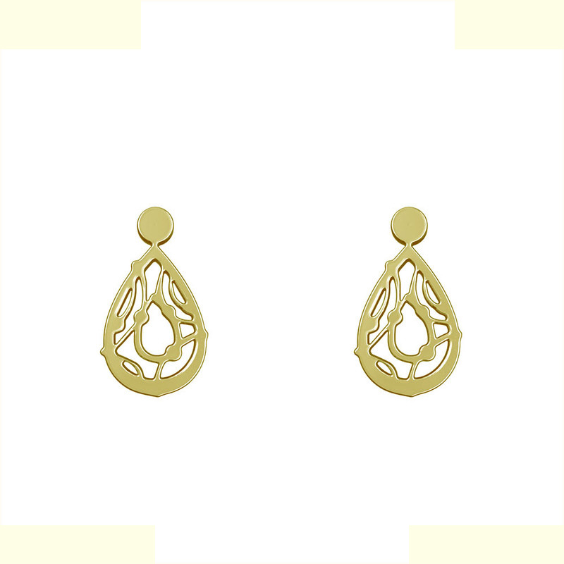 گوشواره طلا 18 عیار زنانه مدوپد مدل اشک کد GA1-10689 گوشواره طلا 18 عیار زنانه مدوپد مدل اشک کد GA1-10689