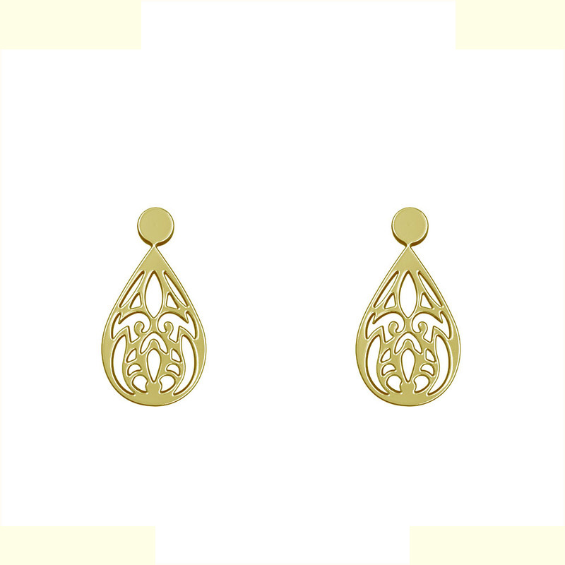 گوشواره طلا 18 عیار زنانه مدوپد مدل اشک کد GA1-10692 گوشواره طلا 18 عیار زنانه مدوپد مدل اشک کد GA1-10692