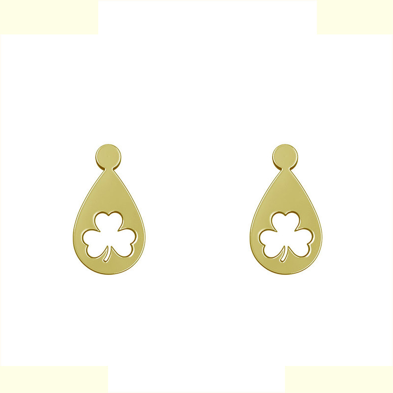 گوشواره طلا 18 عیار زنانه مدوپد مدل گل کد GA1-10696 گوشواره طلا 18 عیار زنانه مدوپد مدل گل کد GA1-10696