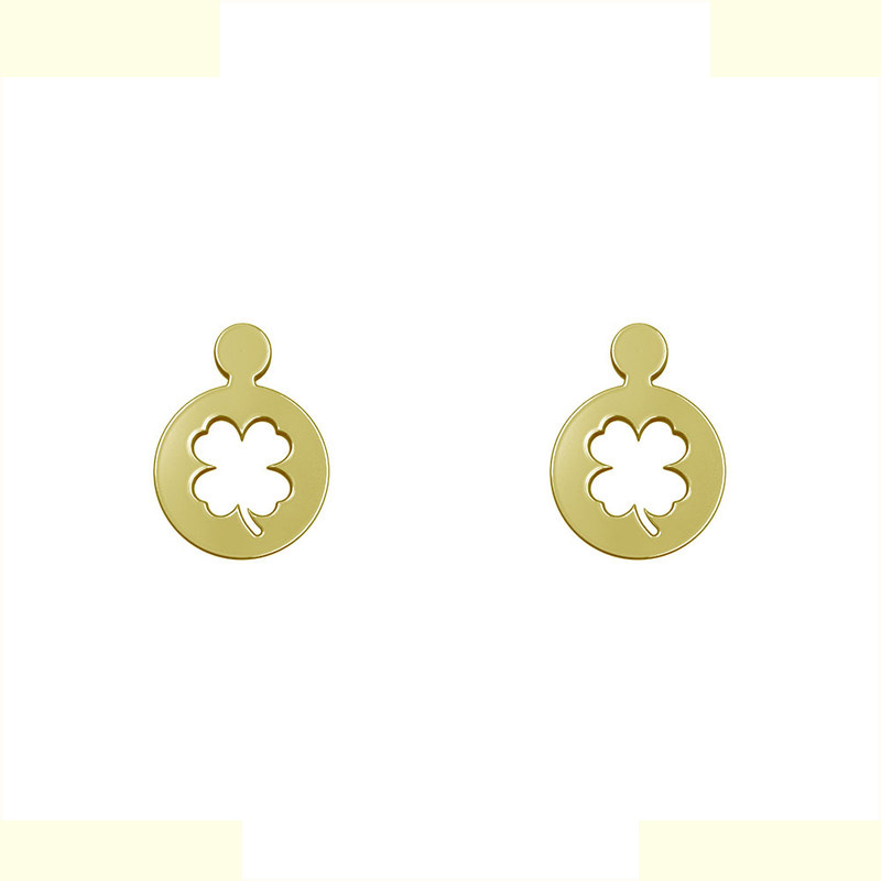 گوشواره طلا 18 عیار زنانه مدوپد مدل گل کد GA1-10699 گوشواره طلا 18 عیار زنانه مدوپد مدل گل کد GA1-10699