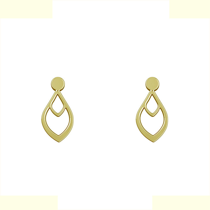 گوشواره طلا 18 عیار زنانه مدوپد مدل اشک کد GA1-10725 گوشواره طلا 18 عیار زنانه مدوپد مدل اشک کد GA1-10725