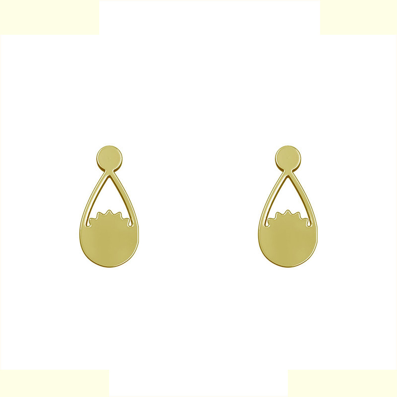 گوشواره طلا 18 عیار زنانه مدوپد مدل اشک کد GA1-10760 گوشواره طلا 18 عیار زنانه مدوپد مدل اشک کد GA1-10760