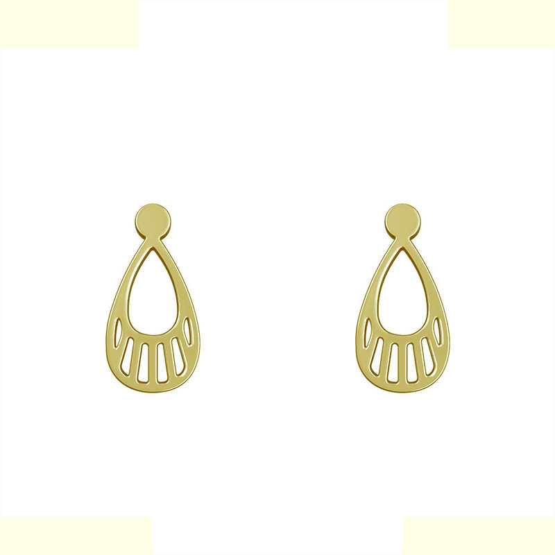 گوشواره طلا 18 عیار زنانه مدوپد مدل اشک کد GA1-10771 گوشواره طلا 18 عیار زنانه مدوپد مدل اشک کد GA1-10771