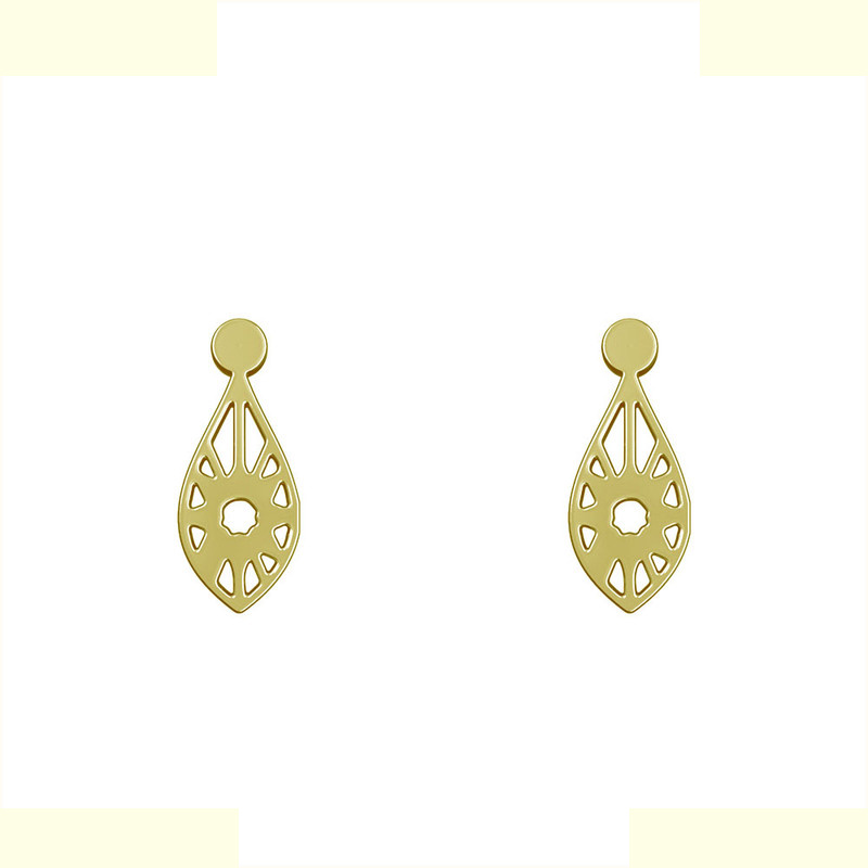 گوشواره طلا 18 عیار زنانه مدوپد مدل اشک کد GA1-10817 گوشواره طلا 18 عیار زنانه مدوپد مدل اشک کد GA1-10817