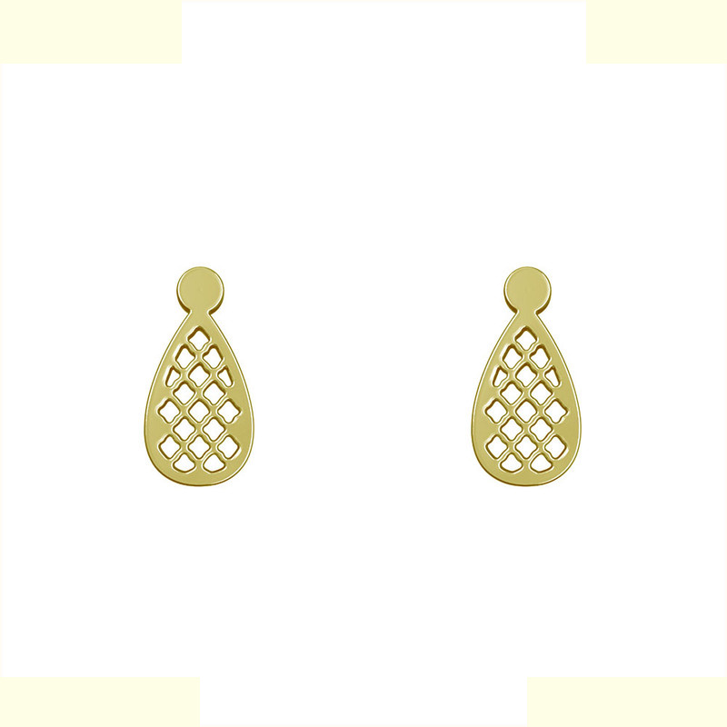 گوشواره طلا 18 عیار زنانه مدوپد مدل اشک کد GA1-10827 گوشواره طلا 18 عیار زنانه مدوپد مدل اشک کد GA1-10827