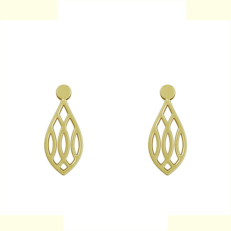 گوشواره طلا 18 عیار زنانه مدوپد مدل اشک کد GA1-10835 گوشواره طلا 18 عیار زنانه مدوپد مدل اشک کد GA1-10835