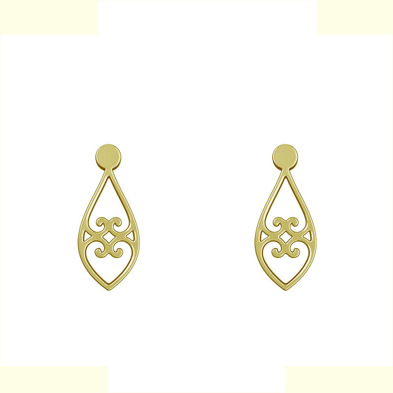 گوشواره طلا 18 عیار زنانه مدوپد مدل اشک کد GA1-10845 گوشواره طلا 18 عیار زنانه مدوپد مدل اشک کد GA1-10845