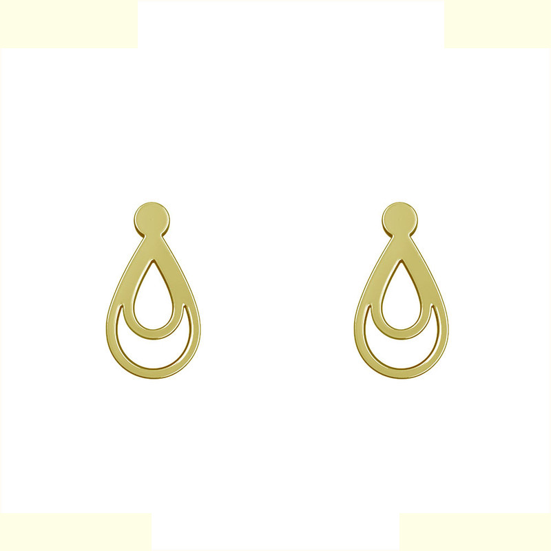 گوشواره طلا 18 عیار زنانه مدوپد مدل اشک کد GA1-10937 گوشواره طلا 18 عیار زنانه مدوپد مدل اشک کد GA1-10937