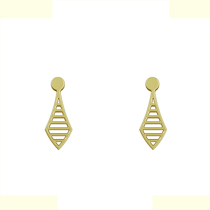 گوشواره طلا 18 عیار زنانه مدوپد مدل هندسی کد GA1-10938 گوشواره طلا 18 عیار زنانه مدوپد مدل هندسی کد GA1-10938