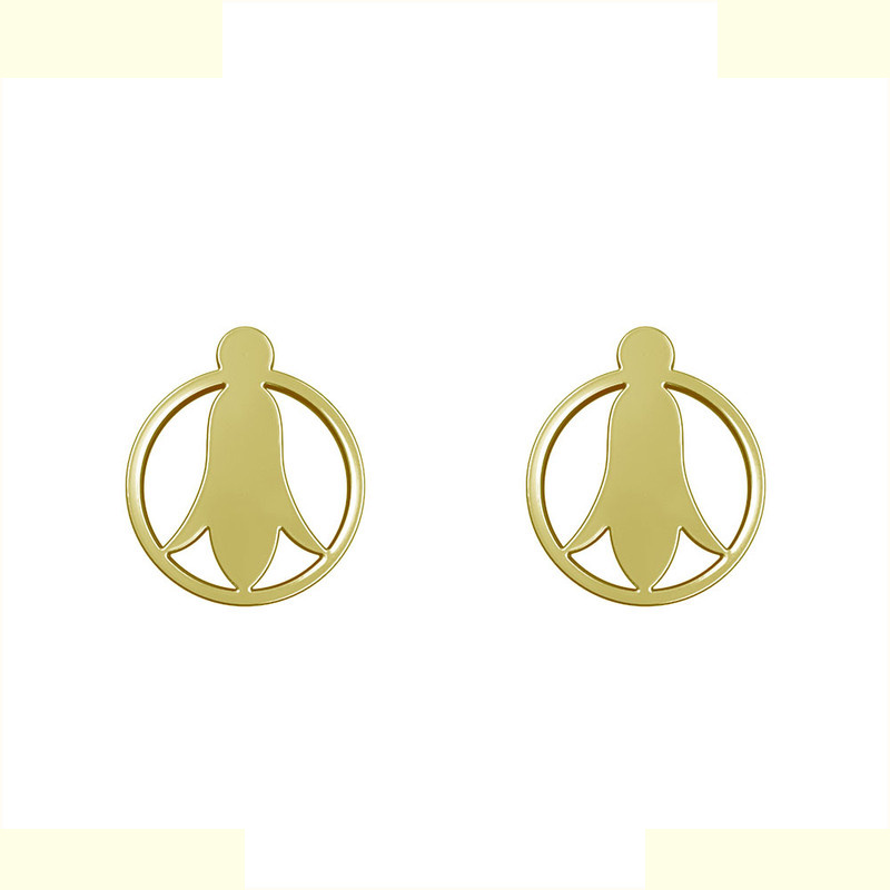 گوشواره طلا 18 عیار زنانه مدوپد مدل گل کد GA1-10966 گوشواره طلا 18 عیار زنانه مدوپد مدل گل کد GA1-10966