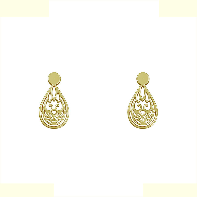 گوشواره طلا 18 عیار زنانه مدوپد مدل اشک کد GA1-11056 گوشواره طلا 18 عیار زنانه مدوپد مدل اشک کد GA1-11056