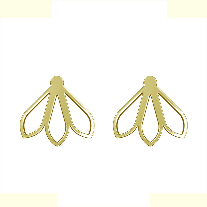 گوشواره طلا 18 عیار زنانه مدوپد مدل گل کد GA1-11077 گوشواره طلا 18 عیار زنانه مدوپد مدل گل کد GA1-11077