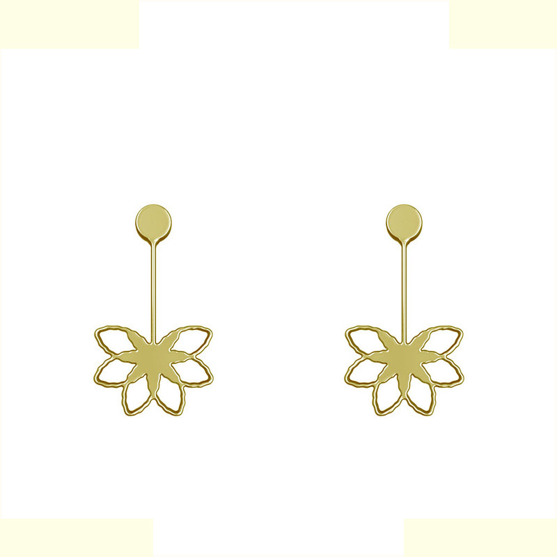 گوشواره طلا 18 عیار زنانه مدوپد مدل گل کد GA1-11121 گوشواره طلا 18 عیار زنانه مدوپد مدل گل کد GA1-11121