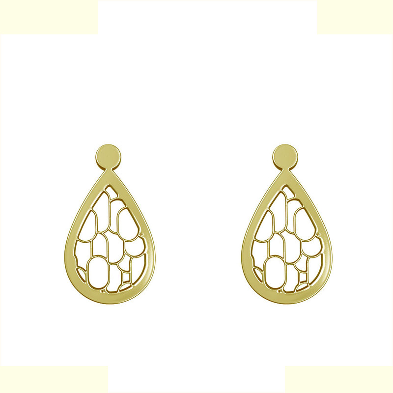 گوشواره طلا 18 عیار زنانه مدوپد مدل اشک کد GA1-11229 گوشواره طلا 18 عیار زنانه مدوپد مدل اشک کد GA1-11229