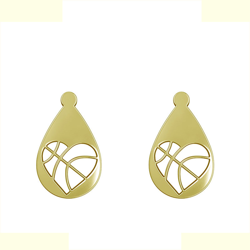 گوشواره طلا 18 عیار زنانه مدوپد مدل قلب کد GA1-11252 گوشواره طلا 18 عیار زنانه مدوپد مدل قلب کد GA1-11252