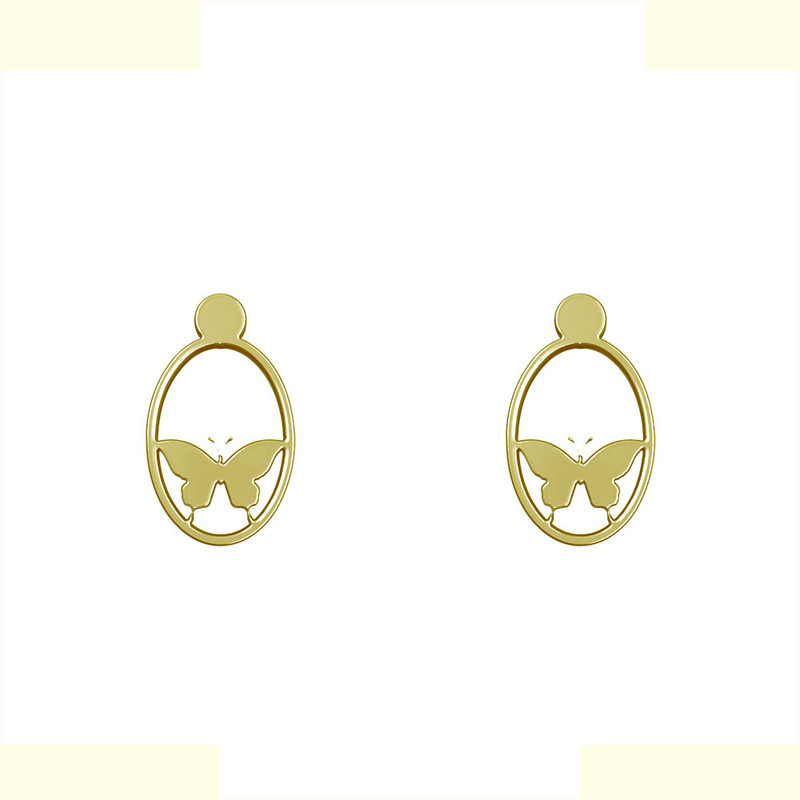 گوشواره طلا 18 عیار زنانه مدوپد مدل پروانه کد GA1-11267 گوشواره طلا 18 عیار زنانه مدوپد مدل پروانه کد GA1-11267