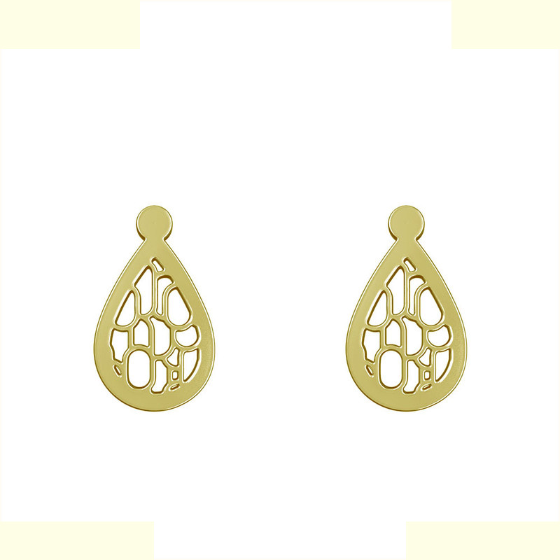 گوشواره طلا 18 عیار زنانه مدوپد مدل اشک کد GA1-11272 گوشواره طلا 18 عیار زنانه مدوپد مدل اشک کد GA1-11272