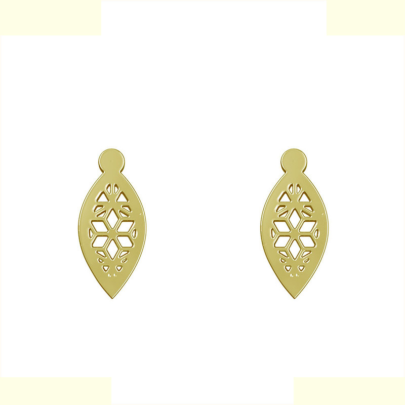 گوشواره طلا 18 عیار زنانه مدوپد مدل گل کد GA1-11327 گوشواره طلا 18 عیار زنانه مدوپد مدل گل کد GA1-11327