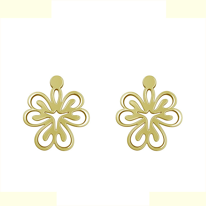 گوشواره طلا 18 عیار زنانه مدوپد مدل گل کد GA1-11396 گوشواره طلا 18 عیار زنانه مدوپد مدل گل کد GA1-11396