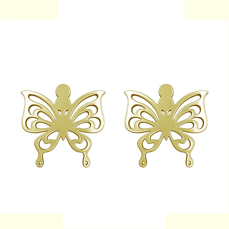 گوشواره طلا 18 عیار زنانه مدوپد مدل پروانه کد GA1-11397 گوشواره طلا 18 عیار زنانه مدوپد مدل پروانه کد GA1-11397