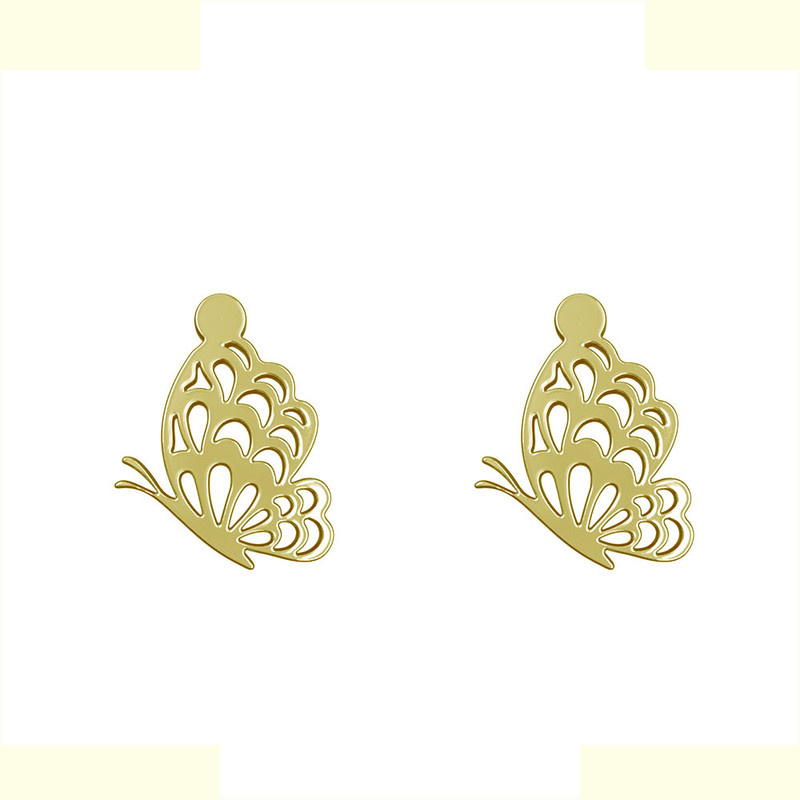 گوشواره طلا 18 عیار زنانه مدوپد مدل پروانه کد GA1-11417 گوشواره طلا 18 عیار زنانه مدوپد مدل پروانه کد GA1-11417