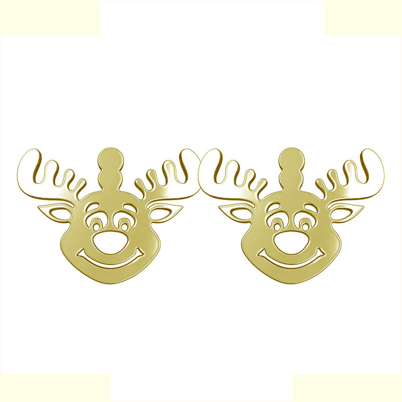 گوشواره طلا 18 عیار زنانه مدوپد مدل گوزن کد GA1-11423 گوشواره طلا 18 عیار زنانه مدوپد مدل گوزن کد GA1-11423