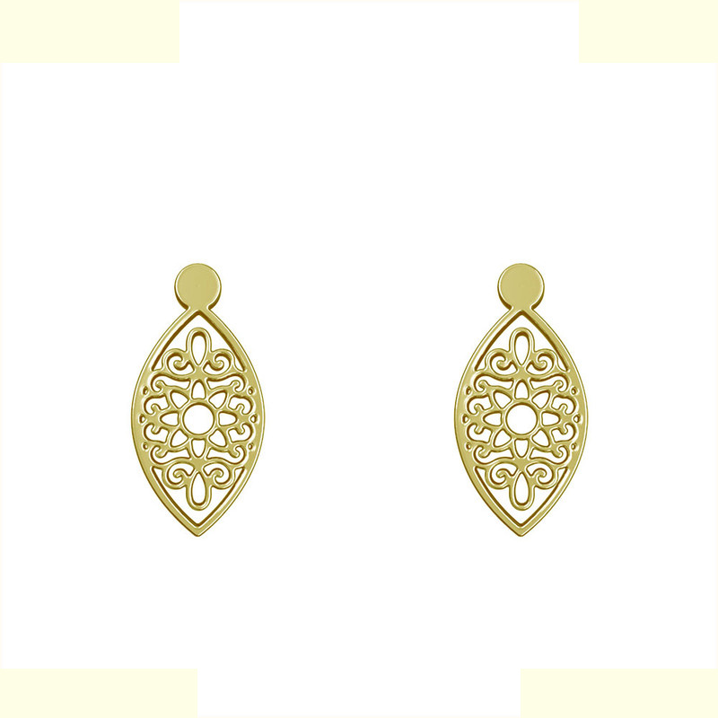 گوشواره طلا 18 عیار زنانه مدوپد مدل اشک کد GA1-11424 گوشواره طلا 18 عیار زنانه مدوپد مدل اشک کد GA1-11424