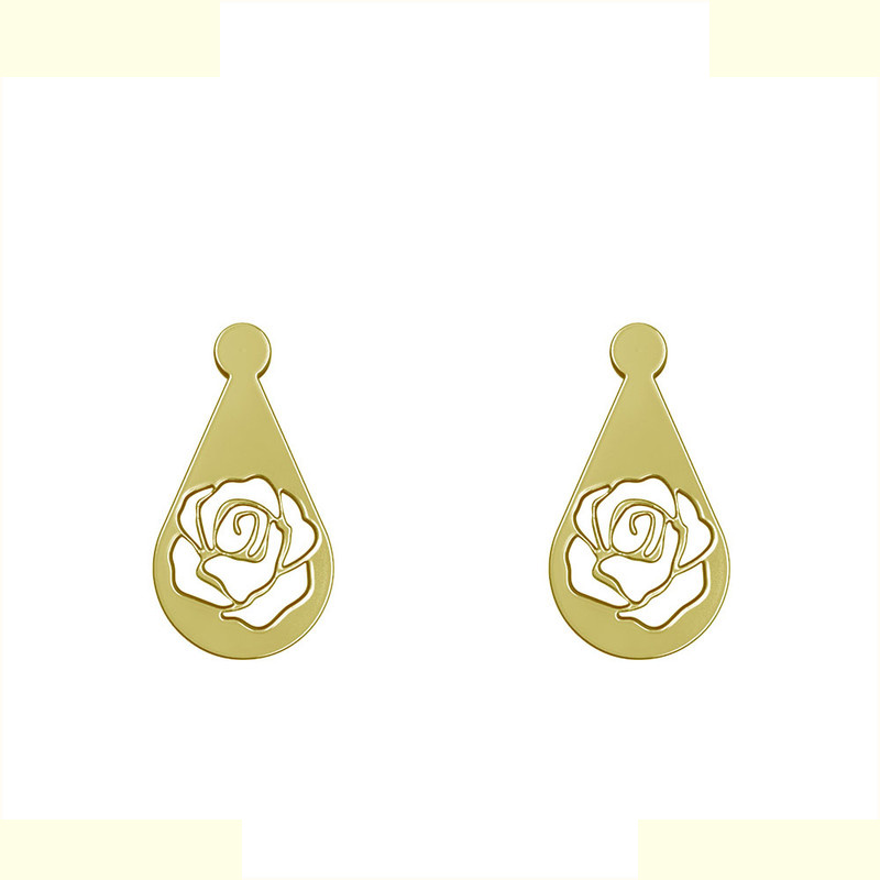 گوشواره طلا 18 عیار زنانه مدوپد مدل گل کد GA1-11481 گوشواره طلا 18 عیار زنانه مدوپد مدل گل کد GA1-11481