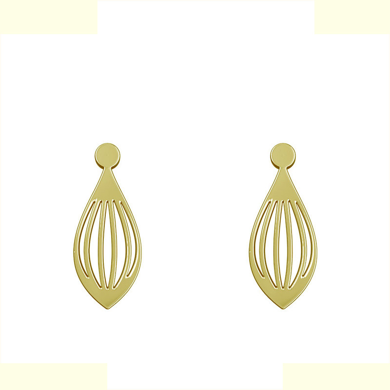 گوشواره طلا 18 عیار زنانه مدوپد مدل اشک کد GA1-11565 گوشواره طلا 18 عیار زنانه مدوپد مدل اشک کد GA1-11565