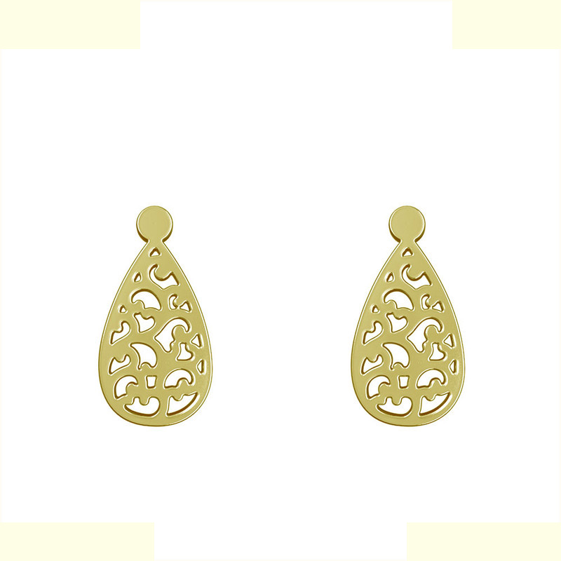 گوشواره طلا 18 عیار زنانه مدوپد مدل اشک کد GA1-11589 گوشواره طلا 18 عیار زنانه مدوپد مدل اشک کد GA1-11589