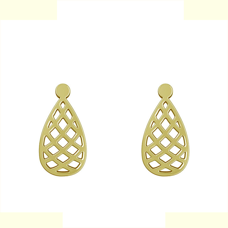 گوشواره طلا 18 عیار زنانه مدوپد مدل اشک کد GA1-11637 گوشواره طلا 18 عیار زنانه مدوپد مدل اشک کد GA1-11637