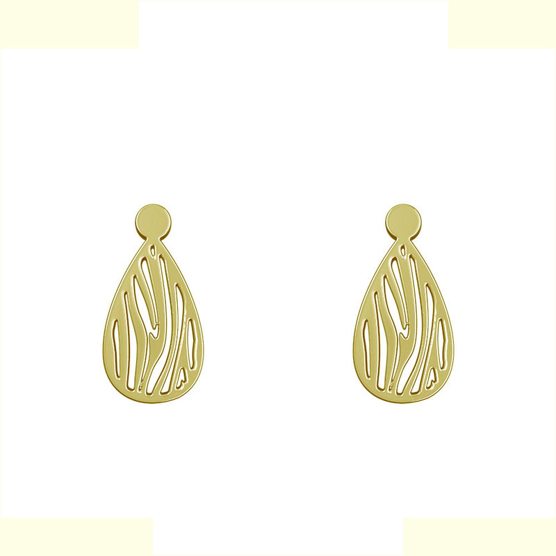 گوشواره طلا 18 عیار زنانه مدوپد مدل اشک کد GA1-11640 گوشواره طلا 18 عیار زنانه مدوپد مدل اشک کد GA1-11640