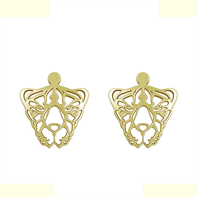 گوشواره طلا 18 عیار زنانه مدوپد مدل ببر کد GA1-11664 گوشواره طلا 18 عیار زنانه مدوپد مدل ببر کد GA1-11664