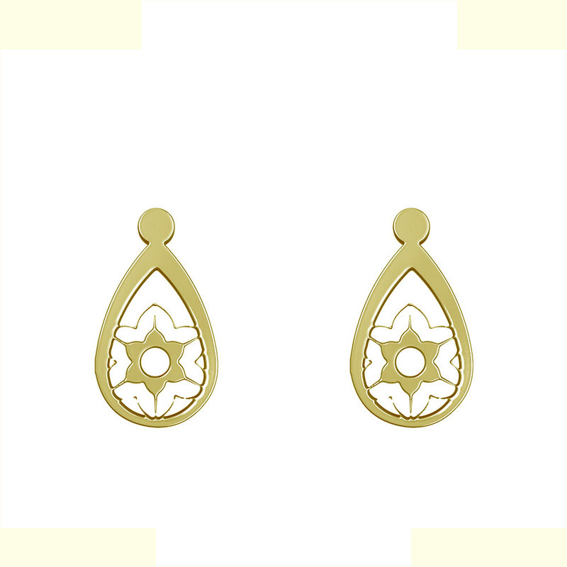 گوشواره طلا 18 عیار زنانه مدوپد مدل ستاره کد GA1-11733 گوشواره طلا 18 عیار زنانه مدوپد مدل ستاره کد GA1-11733