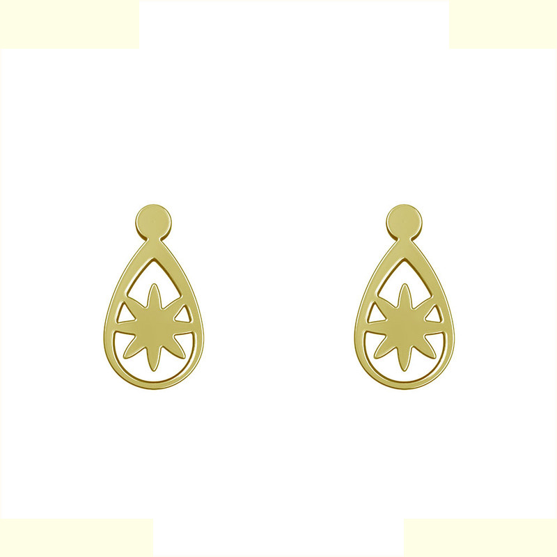 گوشواره طلا 18 عیار زنانه مدوپد مدل گل کد GA1-11760 گوشواره طلا 18 عیار زنانه مدوپد مدل گل کد GA1-11760