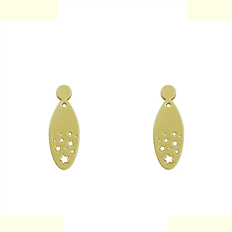 گوشواره طلا 18 عیار زنانه مدوپد مدل ستاره کد GA1-11781 گوشواره طلا 18 عیار زنانه مدوپد مدل ستاره کد GA1-11781