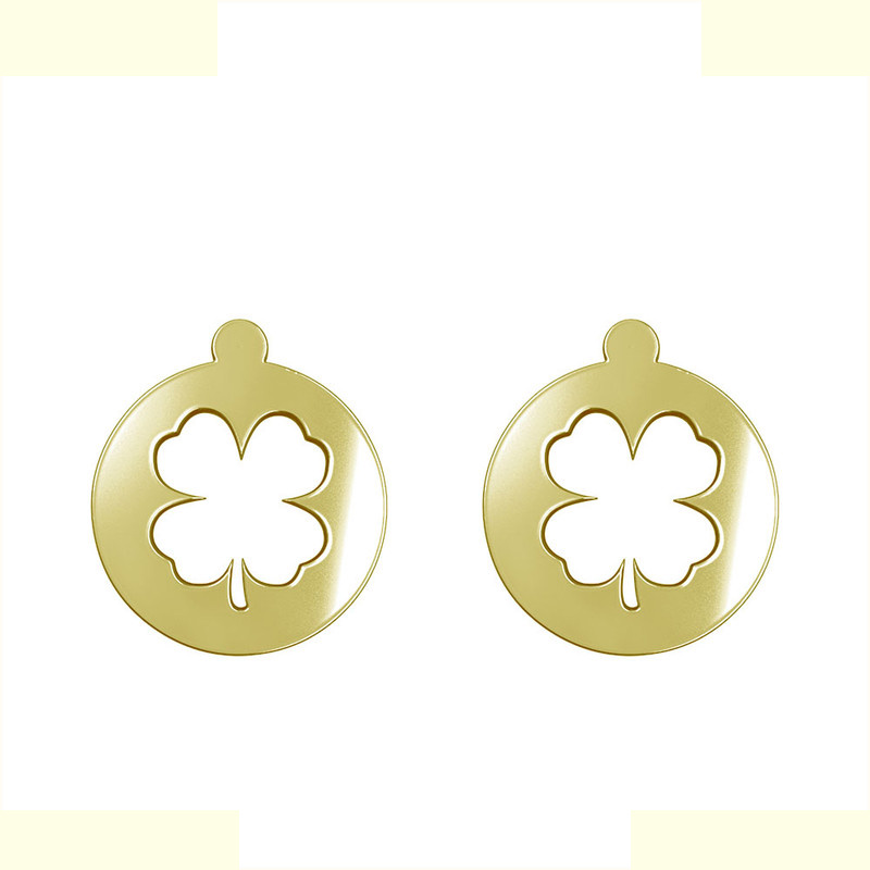 گوشواره طلا 18 عیار زنانه مدوپد مدل برگ کد GA1-11779 گوشواره طلا 18 عیار زنانه مدوپد مدل برگ کد GA1-11779